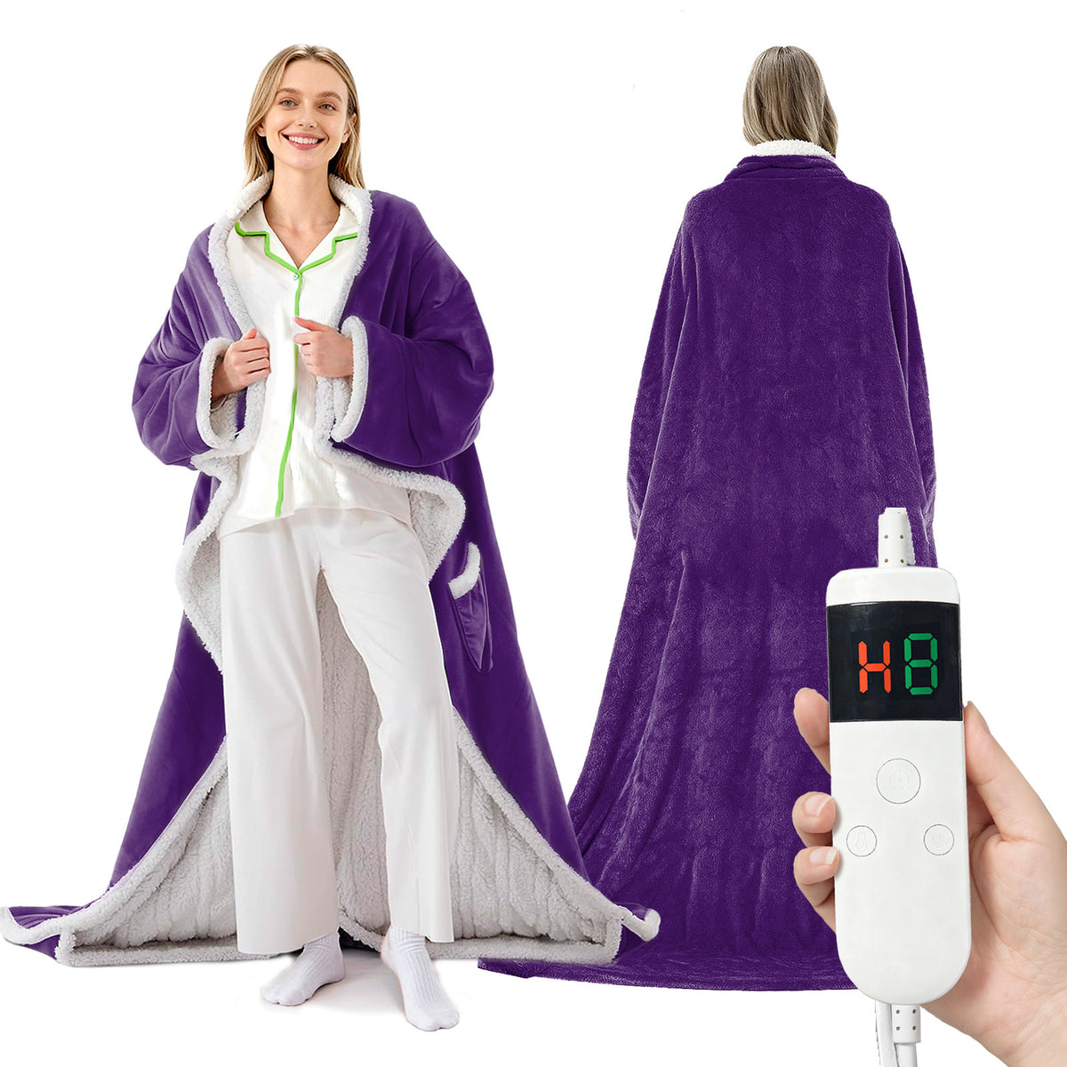wearable heated blanket detail 18