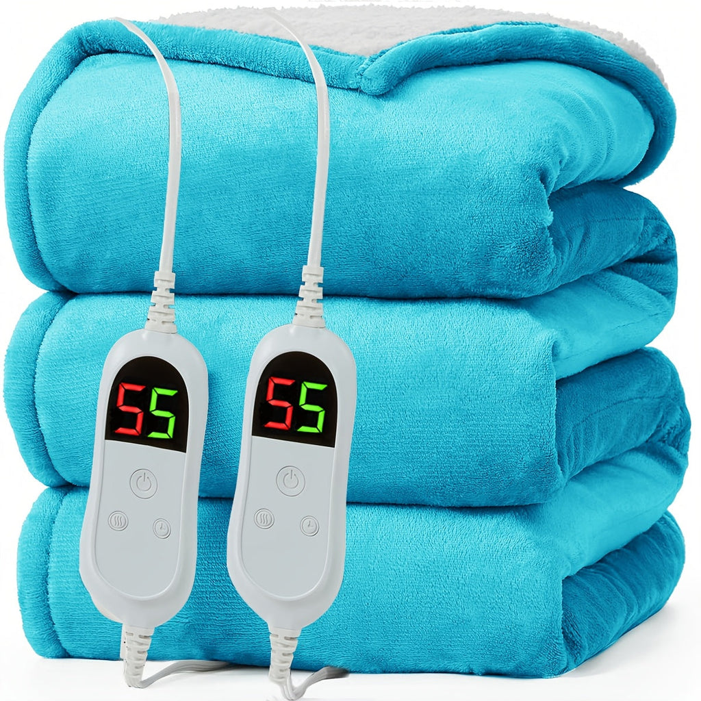 Dual-Zone Heated Blanket | Independent Controls And 10 Heat Levels – product image 12