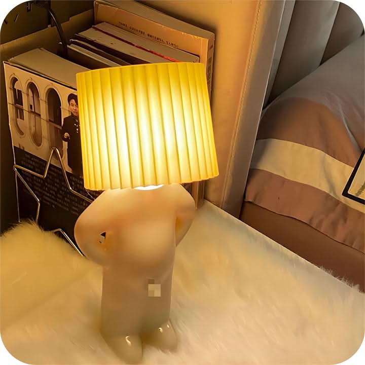 Playful LED Table Lamp | Cheerful Wavy Accent Light - Table Lamp product view 7