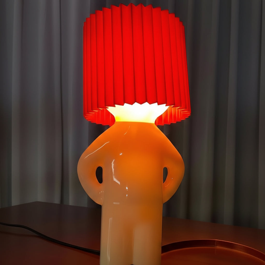 Playful LED Table Lamp | Cheerful Wavy Accent Light - Table Lamp product view 6