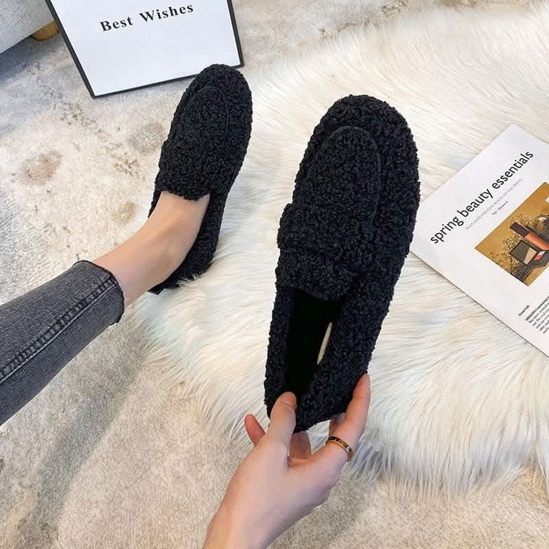 Women’s Winter Slippers | Plush Lining, Textile Upper, Neutral Color Options 3
