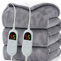 Dual-Zone Heated Blanket | Independent Controls And 10 Heat Levels