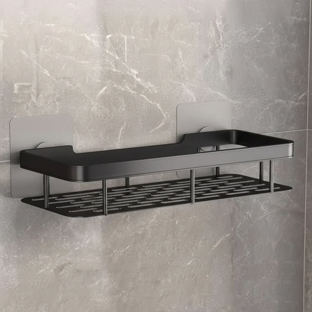 Adhesive Shower Shelf with drill-free bathroom storage — product image 13