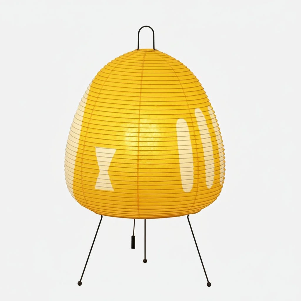Rice Paper Table Lamp | Japanese Wabi-Sabi Style, Eight Colors — product image 16