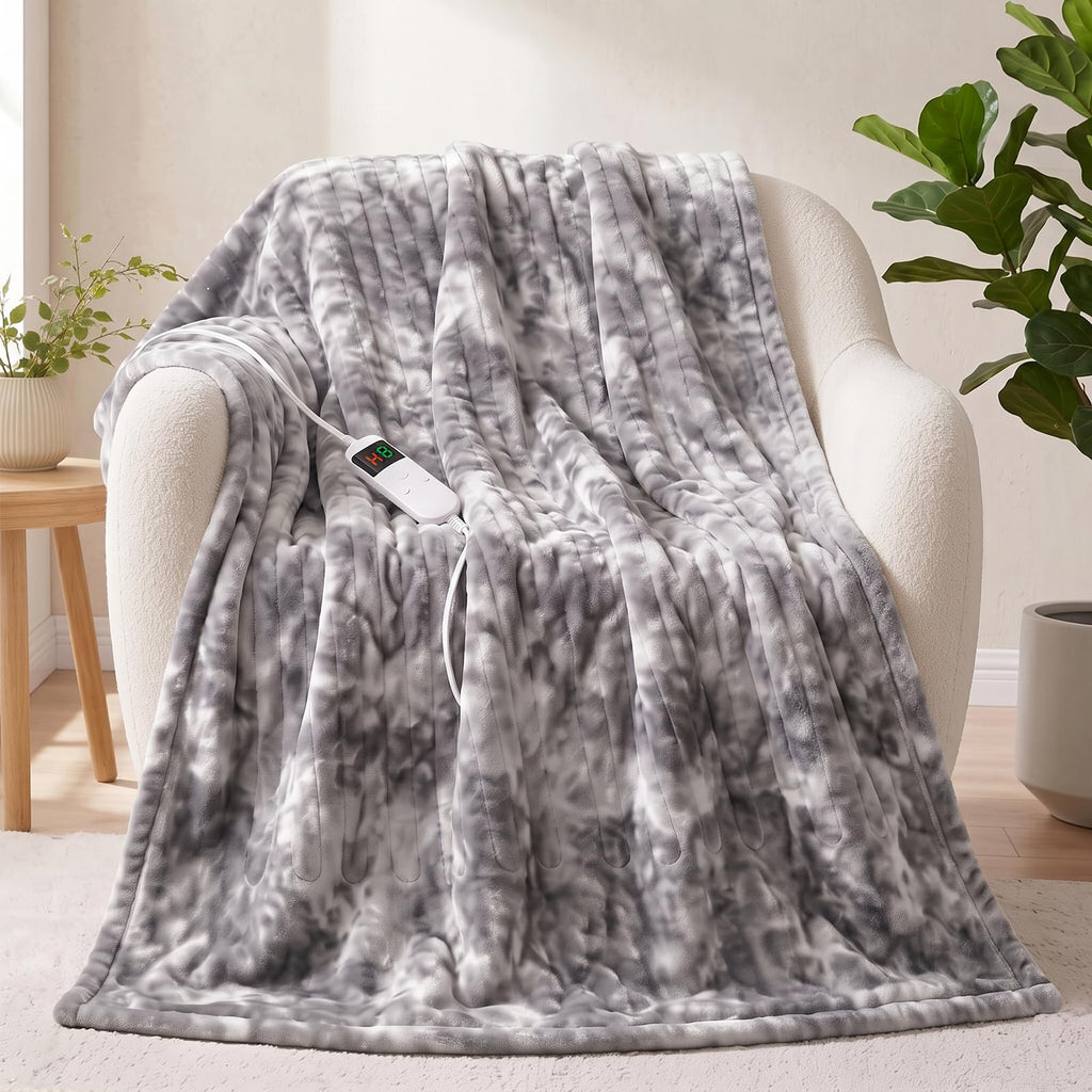 heated tie-dye blanket detail 6