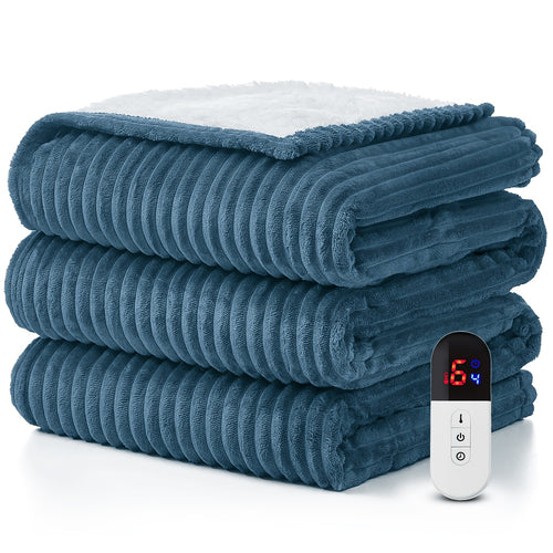Electric Heated Blanket | 10 Heat Levels And Auto-Off