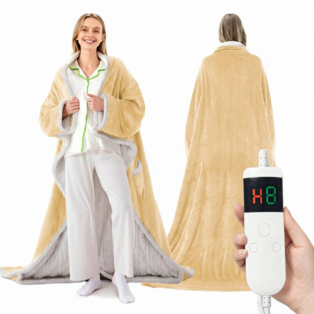 wearable heated blanket detail 12