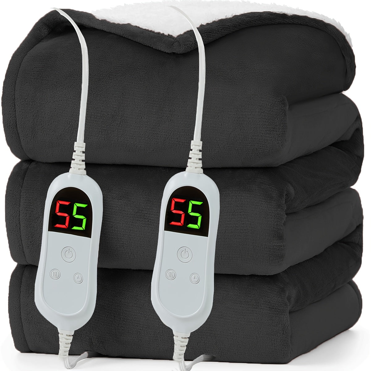 Dual-Zone Heated Blanket | Independent Controls And 10 Heat Levels – product image 10