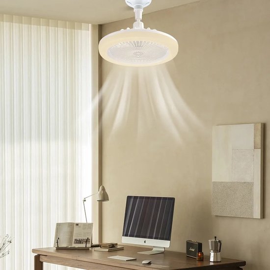 Ceiling Fan Light | Remote-Controlled Socket Fixture - Ceiling Fan product view 4