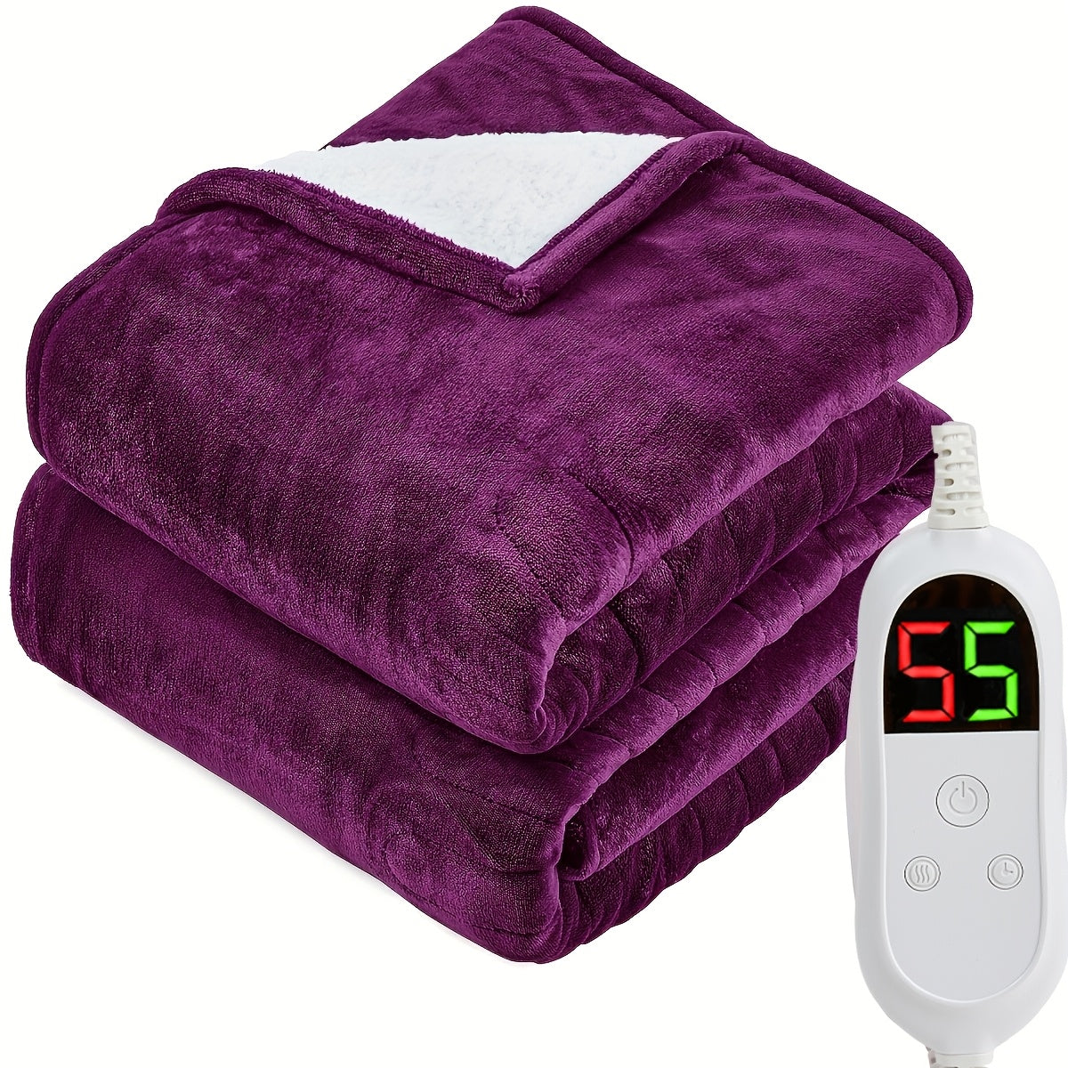 Dual-Zone Heated Blanket | Independent Controls And 10 Heat Levels – product image 8
