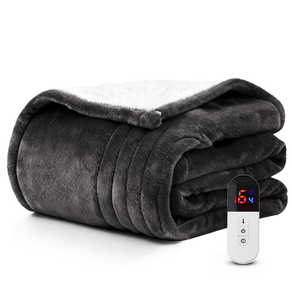 Electric Heated Blanket | 10 Heat Levels And Auto-Off – product image 4