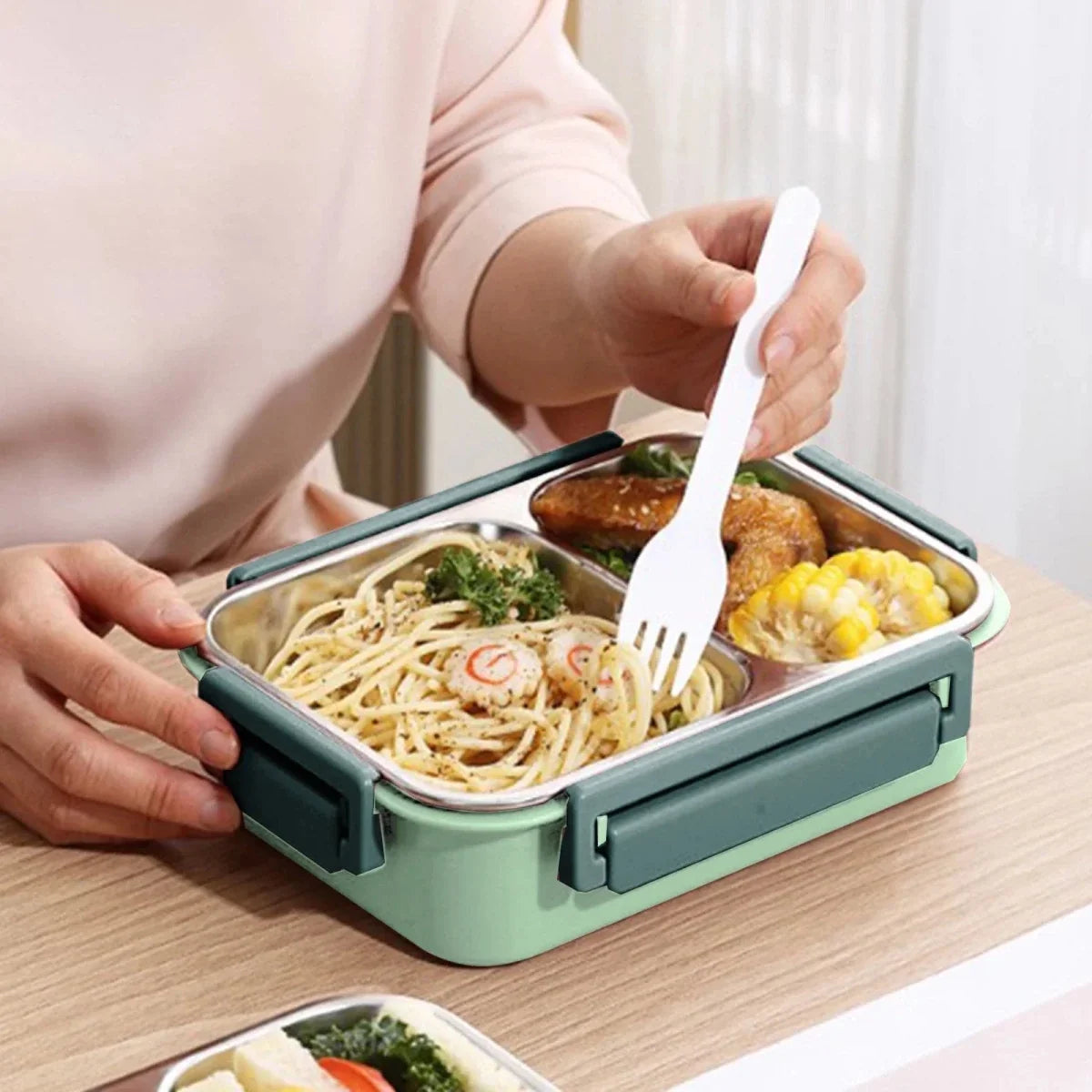 Food Container | Insulated Two-Compartment Design — product image 8