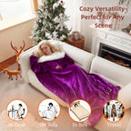 Wearable heated throw blanket 9