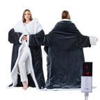 Wearable Heated Throw | Sleeves, Pocket And 6 Heat Levels