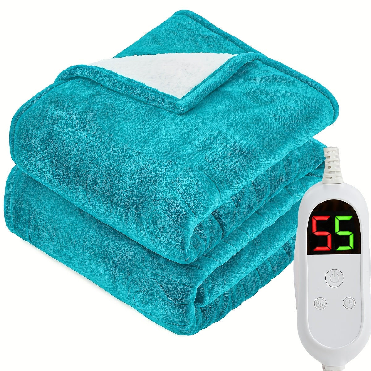 Dual-Zone Heated Blanket | Independent Controls And 10 Heat Levels – product image 6