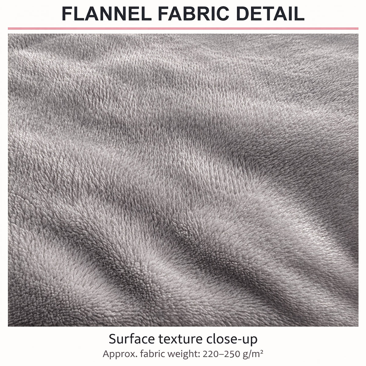 Wearable Blanket | Long Flannel Design With Double Pockets, Polyester, Multiple Colors