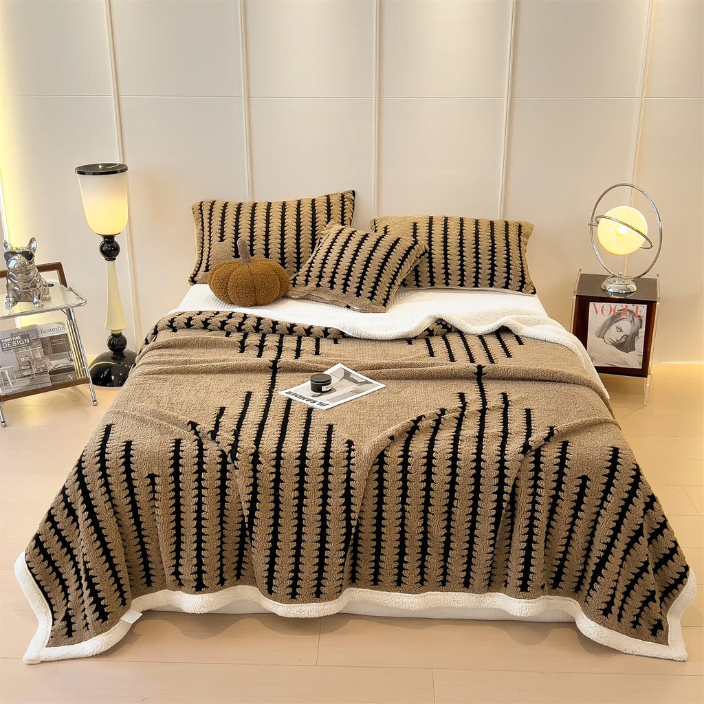 Double-Layer Winter Throw Blanket | Soft Polyester – product image 5