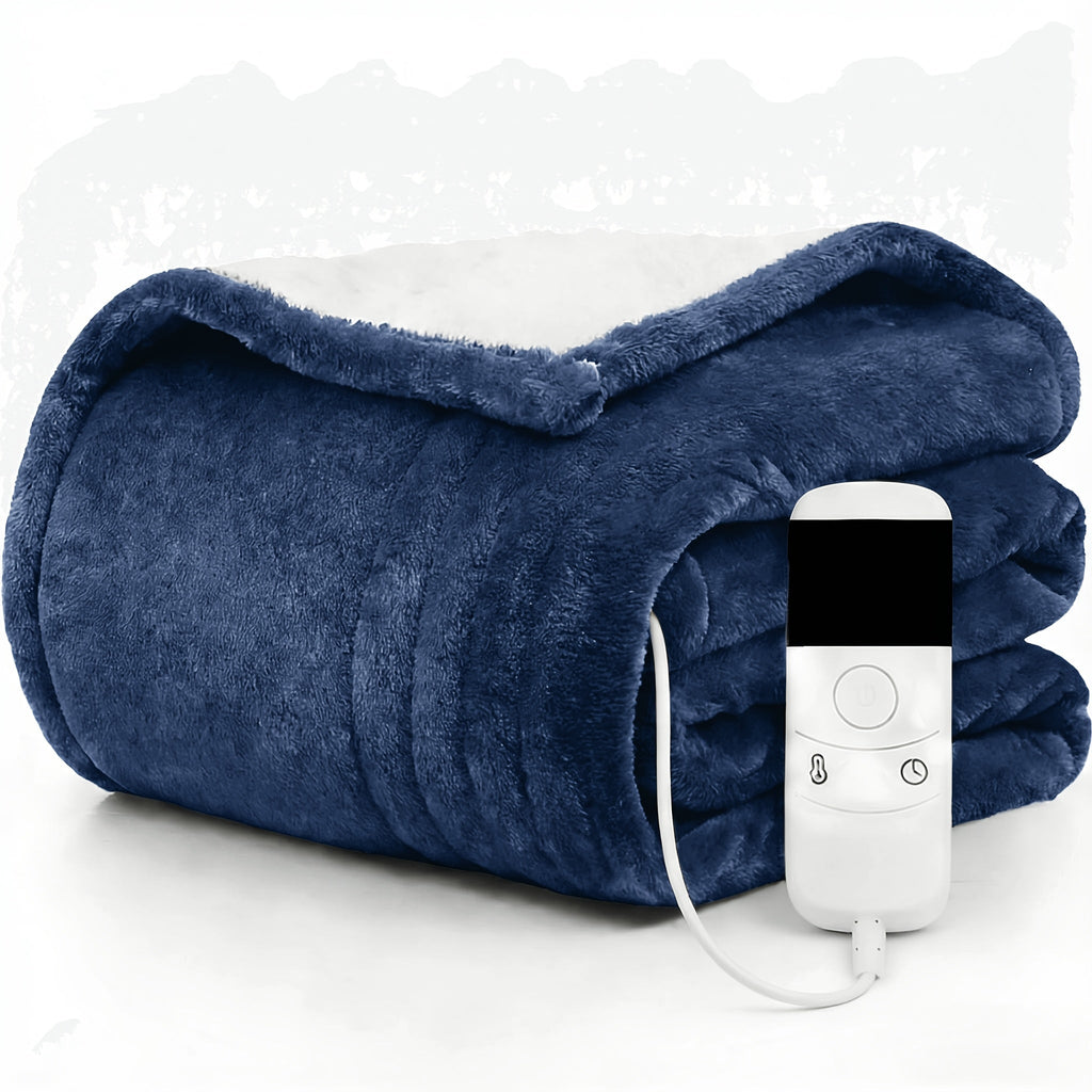 Electric Heated Blanket | 10 Heat Levels With Timer – product image 4