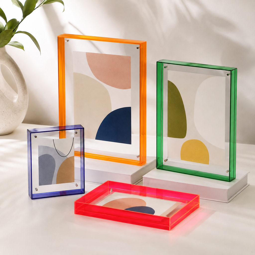 Vibrant edge acrylic photo frame, gallery image 14.