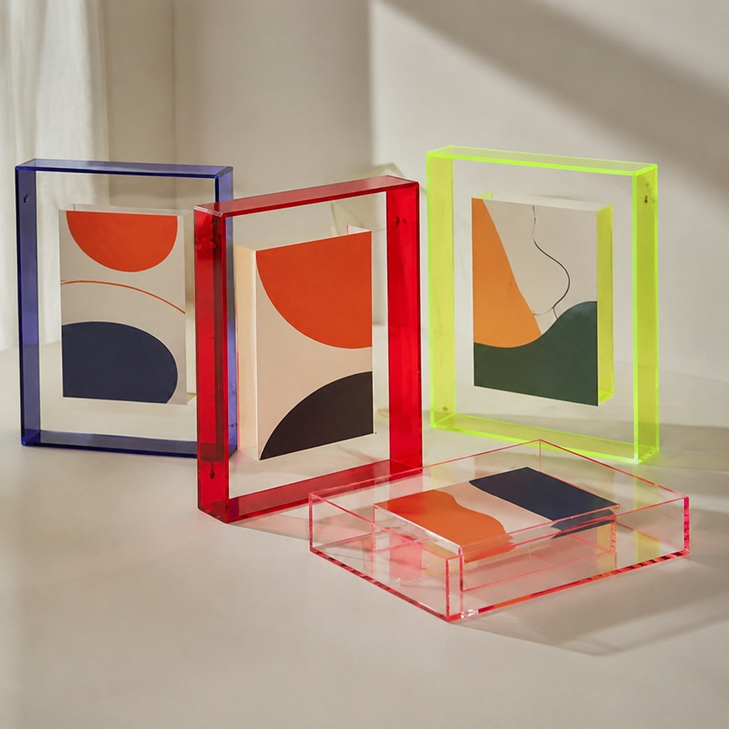 Vibrant edge acrylic photo frame, gallery image 15.