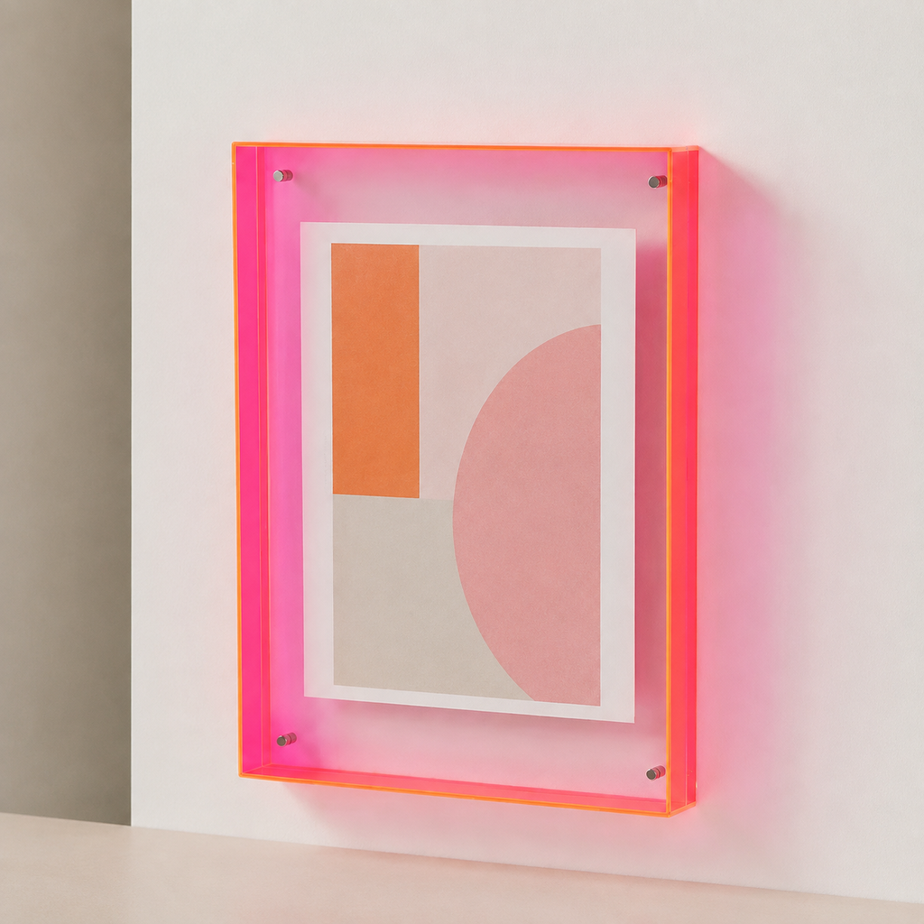 Vibrant edge acrylic photo frame, gallery image 18.