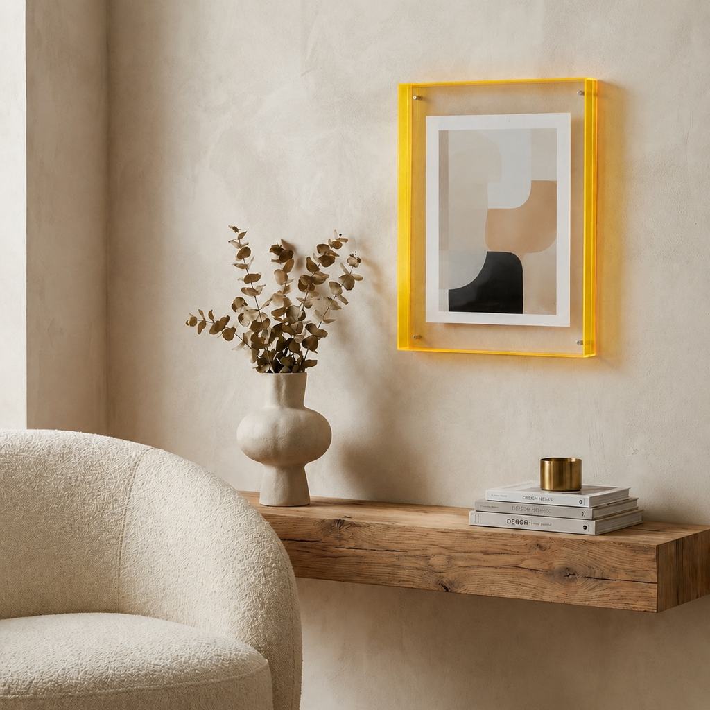 Vibrant edge acrylic photo frame, gallery image 7.