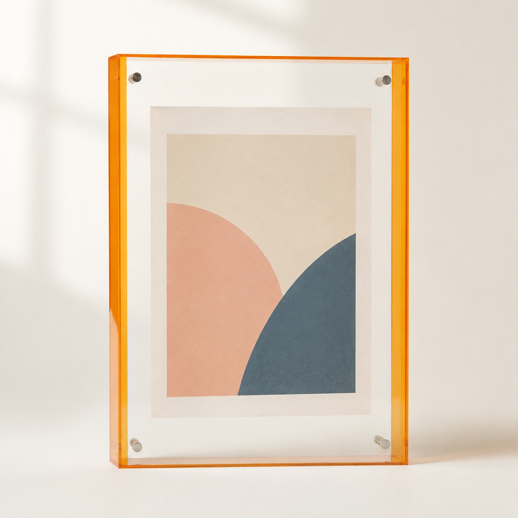 Vibrant edge acrylic photo frame, gallery image 9.