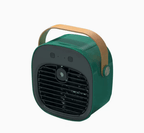 Air cooler and humidifier in green isolated on a white background.