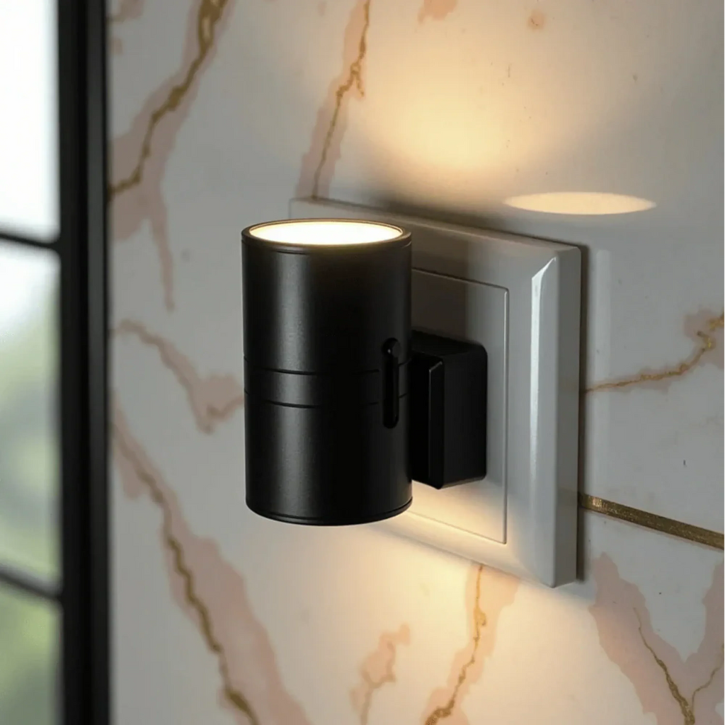 Aoralight Dimmable Plug In Night Light | Adjustable Warm LED Lighting image 1