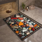 Diatomaceous Earth Bath Mat | Quick-Drying Non-Slip Rug - Bath Mat product view 1