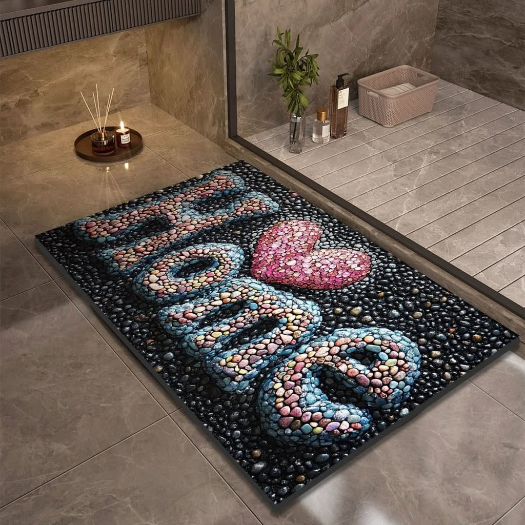 Diatomaceous Earth Bath Mat | Quick-Drying Non-Slip Rug - Bath Mat product view 8