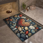 Diatomaceous Earth Bath Mat | Quick-Drying Non-Slip Rug - Bath Mat product view 13
