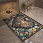 Diatomaceous Earth Bath Mat | Quick-Drying Non-Slip Rug - Bath Mat product view 5