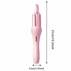 Automatic pink curler with original body dimension labels
