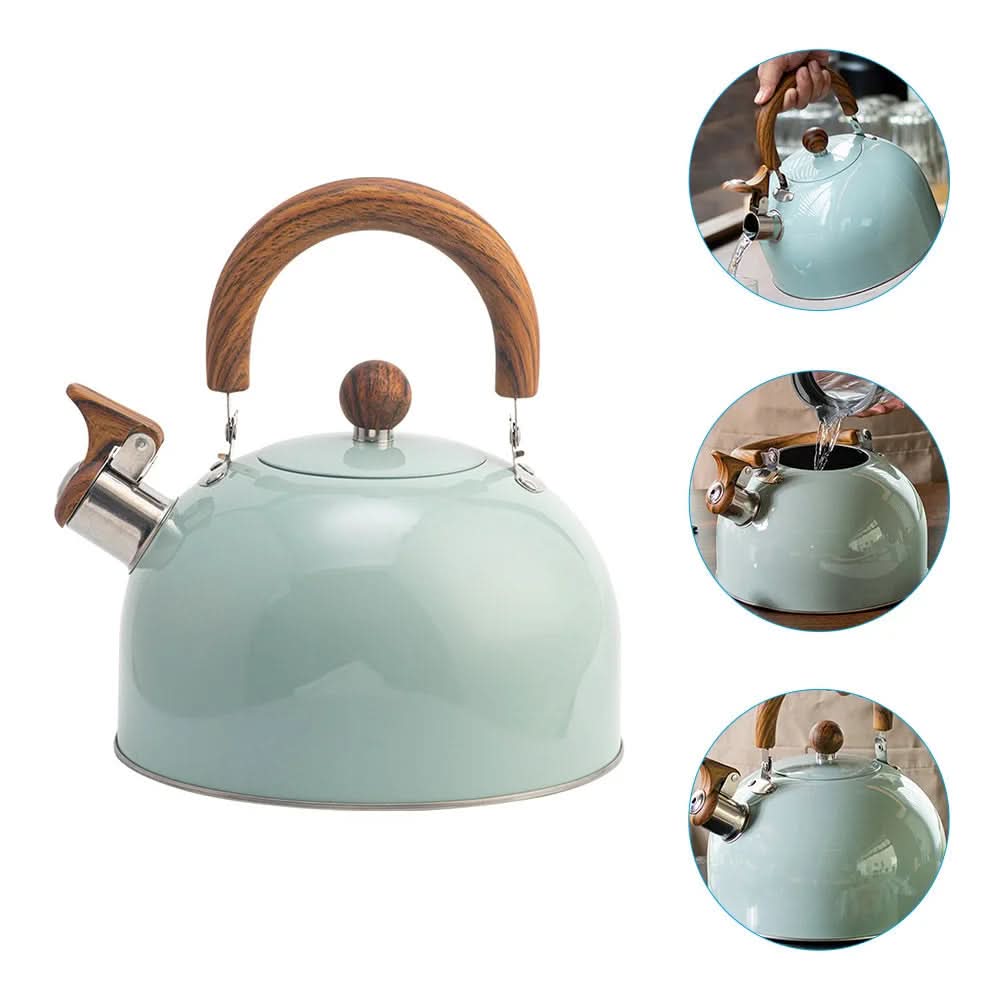 Whistling Stovetop Kettle with 3-liter stainless steel design — product image 4