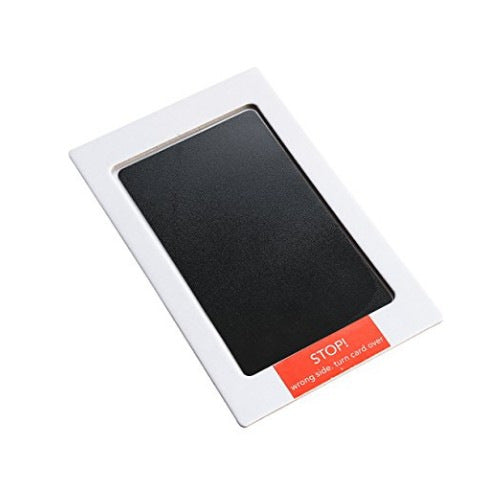 Baby handprint kit black transfer pad shown on a white background