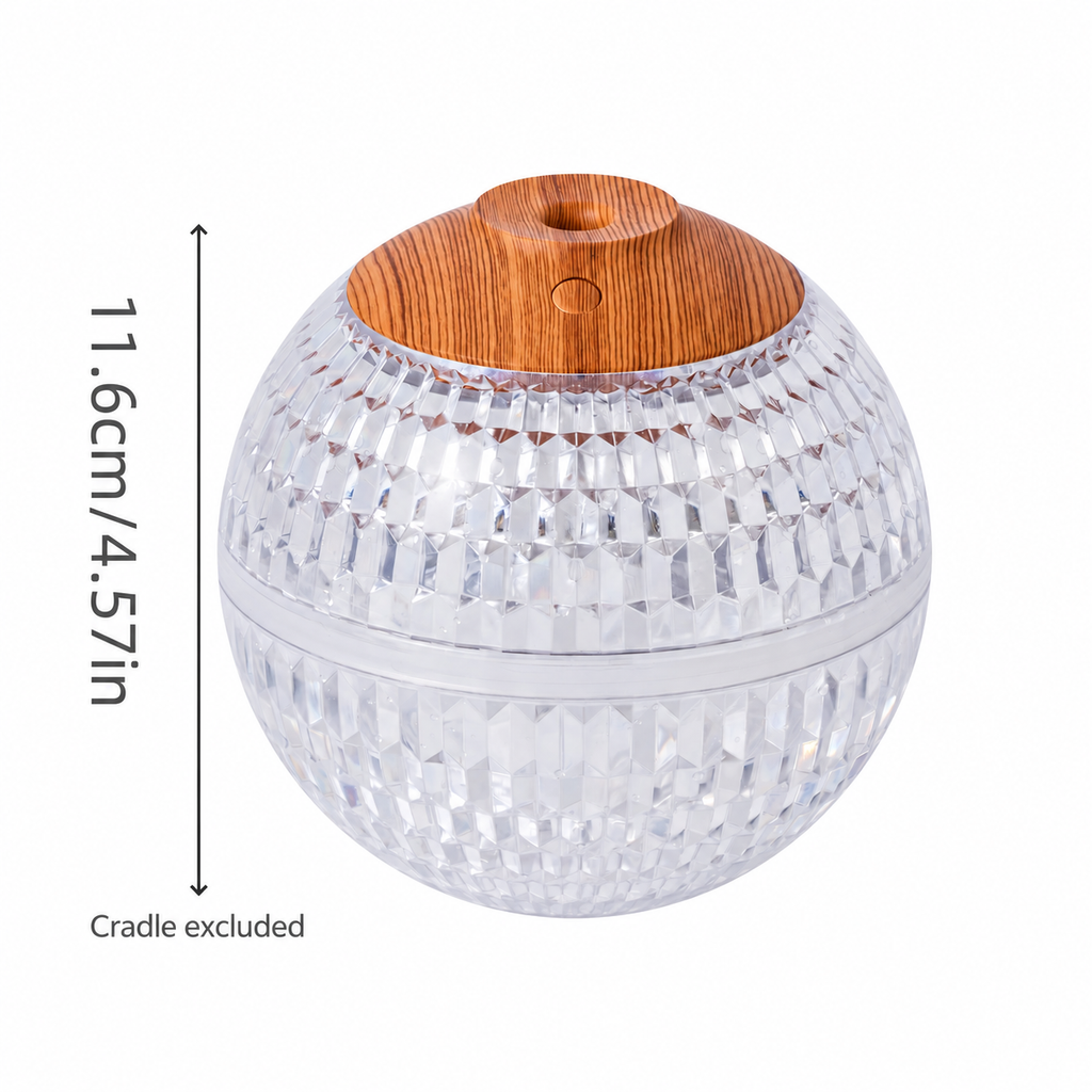Ball humidifier with the original ball only height diagram