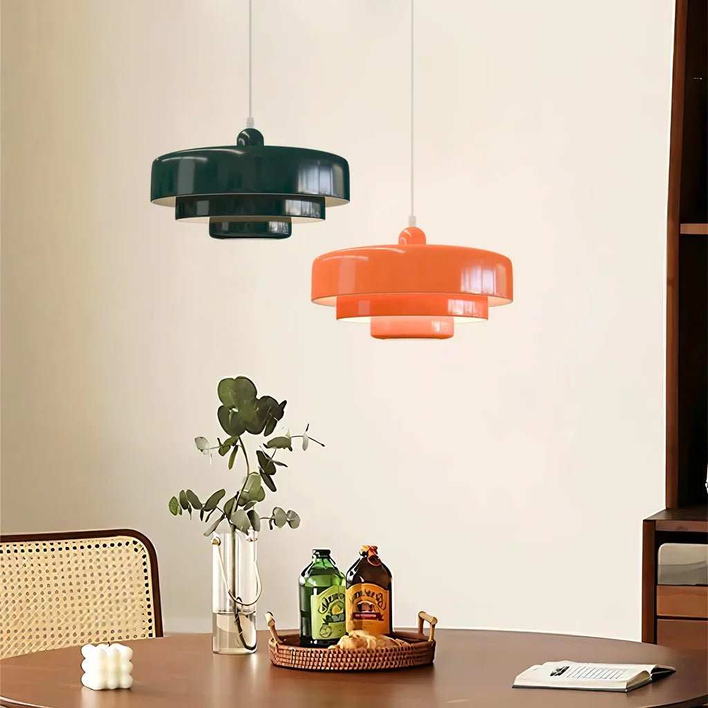 Three-Tier Pendant Light with macaron metal fixture — product image 5