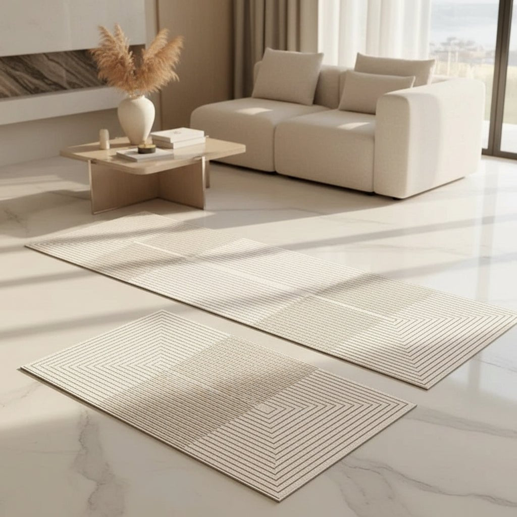 Absorbent Kitchen Comfort Mat | Nonslip Backing, Soft Surface, Patterned Finish 1