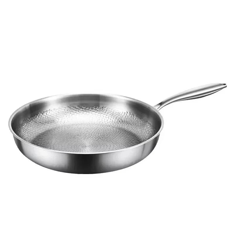 Titanium Frying Pan with hammered induction cookware — product image 9