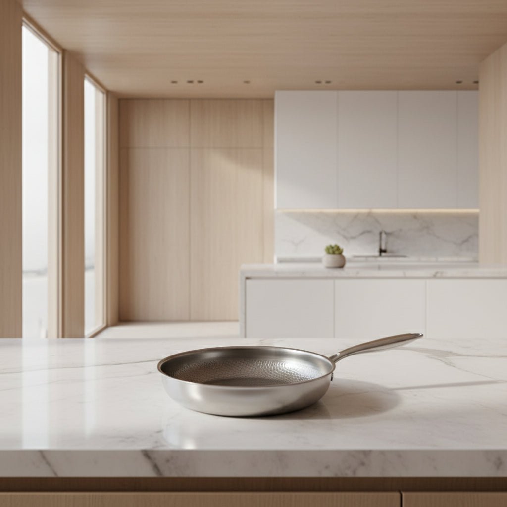 Titanium Frying Pan with hammered induction cookware — product image 1