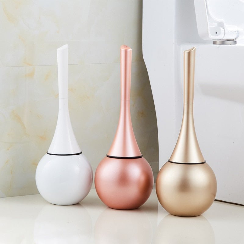 Toilet Brush | Silicone Cleaning Head, Three Finishes — product image 6