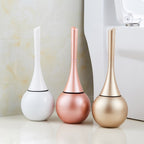 Toilet Brush | Silicone Cleaning Head, Three Finishes — product image 6