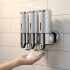 Wall-Mounted Soap Dispenser with 500 ml stainless steel design — product image 4