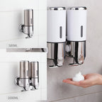 Wall-Mounted Soap Dispenser with 500 ml stainless steel design — product image 6