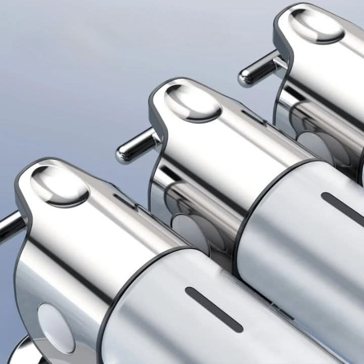 Wall-Mounted Soap Dispenser with 500 ml stainless steel design — product image 9
