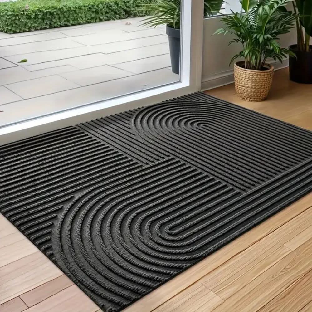 Absorbent Floor Mat with washable flowing-line design — product image 6