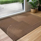 Absorbent Floor Mat with washable flowing-line design — product image 7