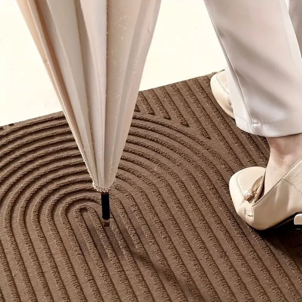 Absorbent Floor Mat with washable flowing-line design — product image 9