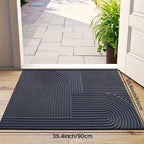 Absorbent Floor Mat with washable flowing-line design — product image 10